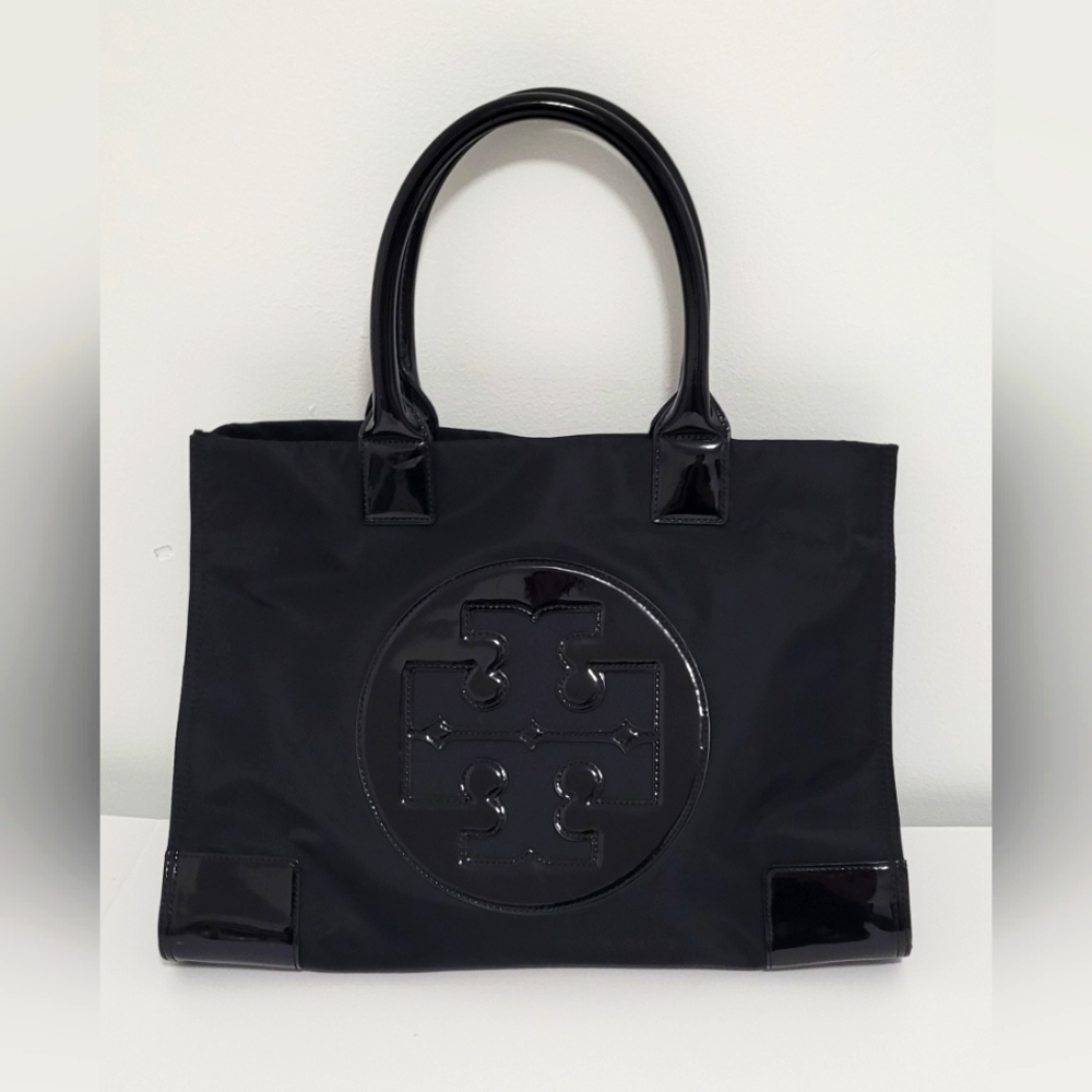 Tory Burch Ella Large Patent Tote Bag